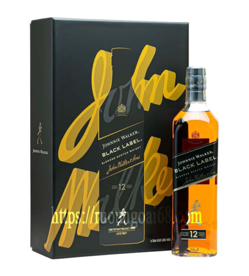 ruou johnie walker black label hop qua tet 2022