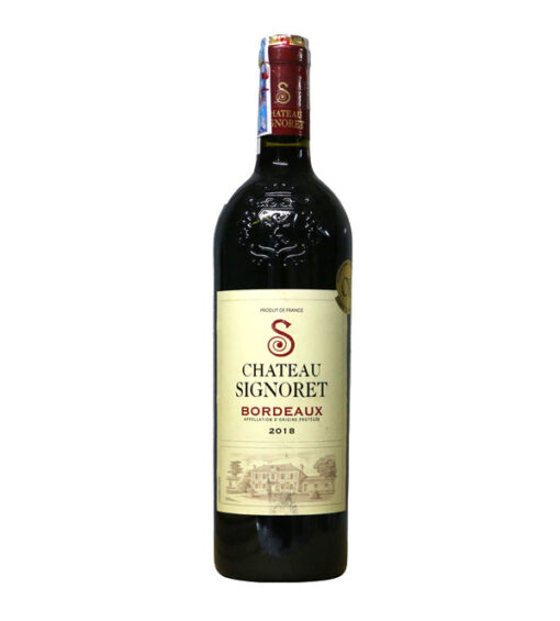 ruou vang chateau signoret bordeaux 2018