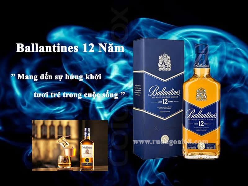 Rượu Ballantines Rượu Ballantines 12 Năm