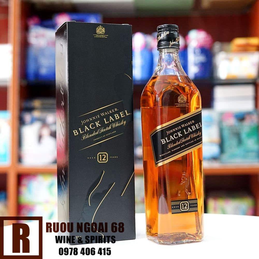 Rượu Johnnie Walker Black Label 12 10 Rượu Johnnie Walker Black Label 12 Năm