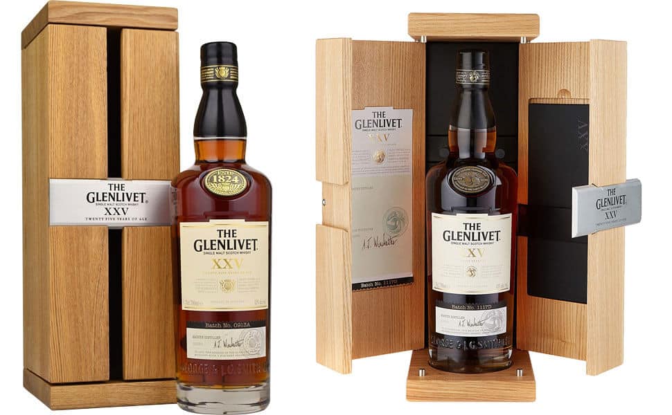 Rượu Glenlivet 25 Năm 9 Rượu Glenlivet 25 Năm Mở Hộp