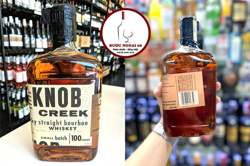 Rượu Knob Creek - Whisky Mỹ 5 Rượu Knob Creek giá tốt