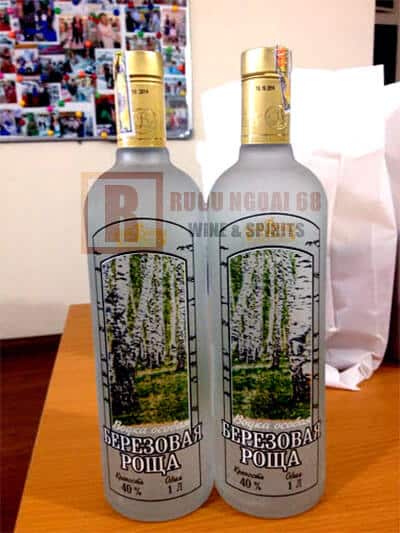 Rượu Vodka Bạch Dương 1 Lít 10 Rượu Vodka Bạch Dương 1000ml